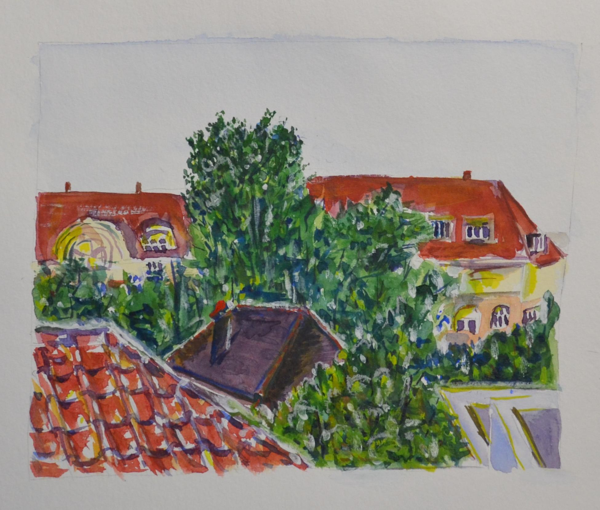 Über den Dächern von Nürnberg